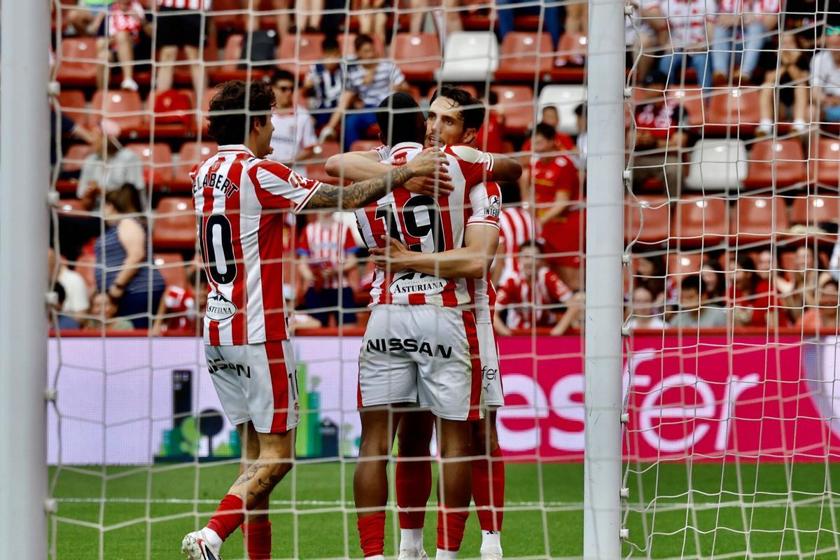 Molinón. Sporting-Almería.