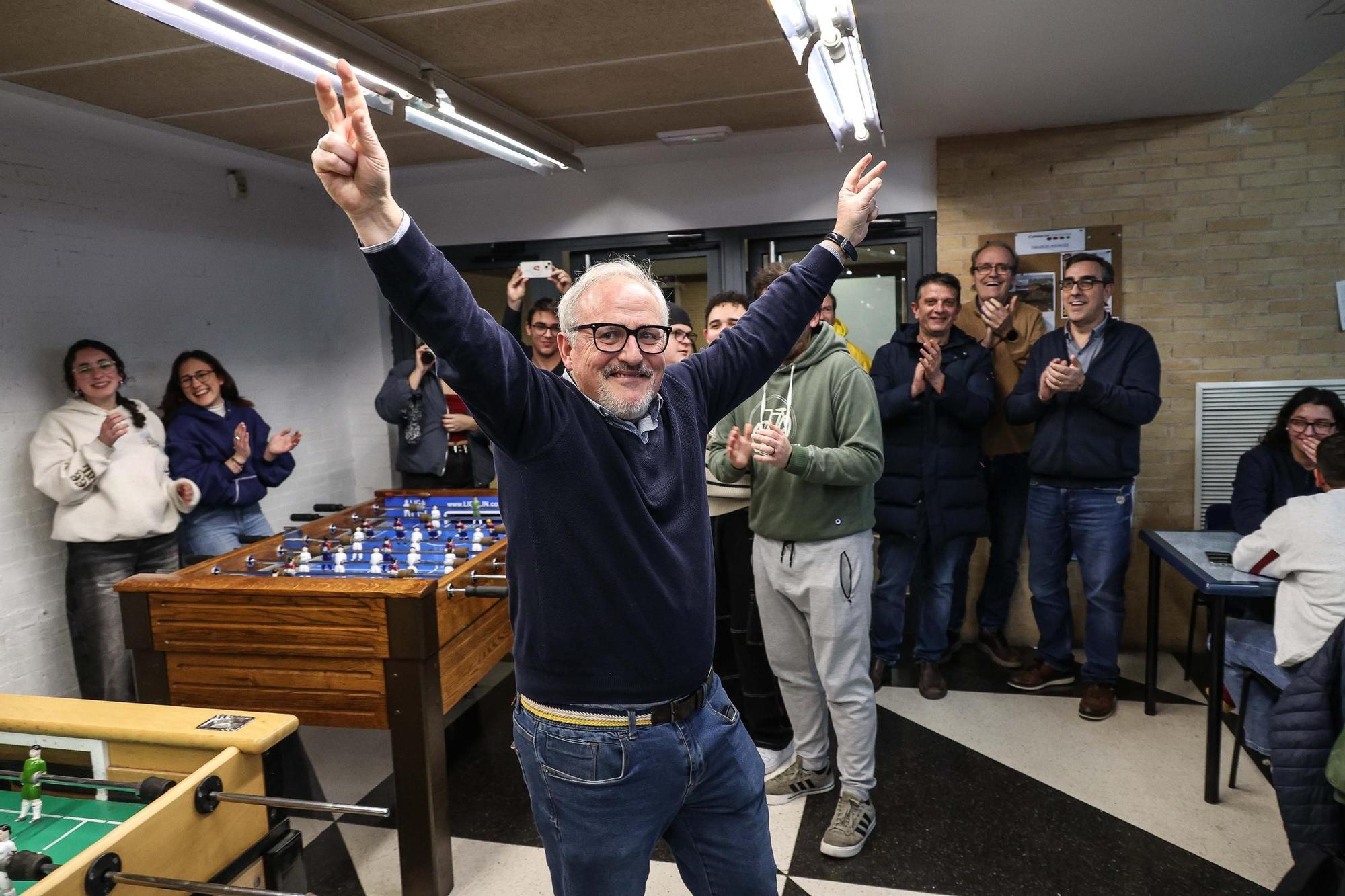 Pau Bernabeu gana las elecciones en el Campus de Alcoy