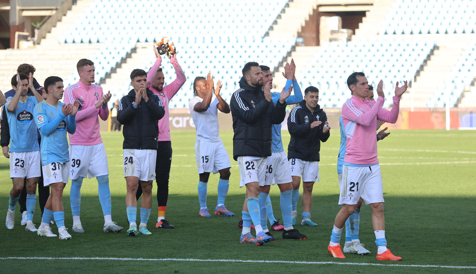 Las mejores imágenes del Celta-Valladolid (3-0)