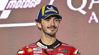 'Pecco' Bagnaia: "Todo ha ido perfecto hoy, aunque no estoy contento al 100%"