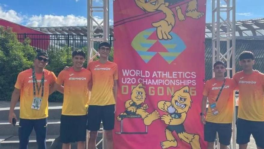 Cuatro atletas del Proyecto FER, en el Mundial sub'20