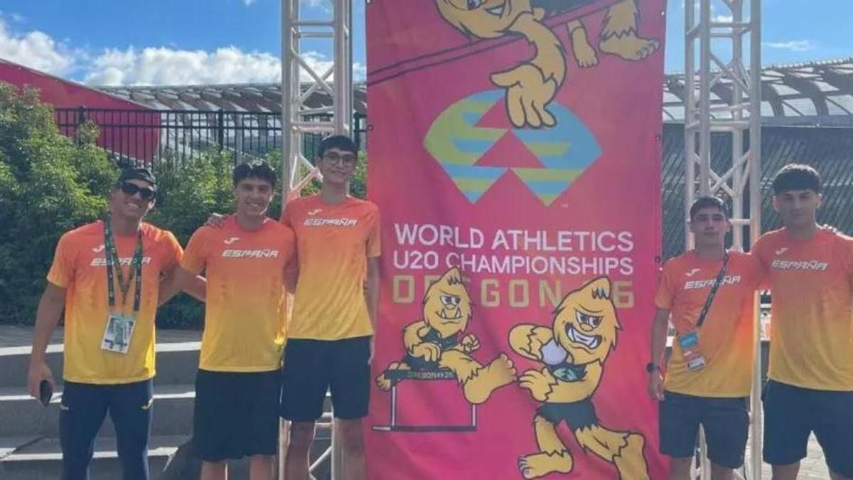 Cuatro atletas del Proyecto FER, en el Mundial sub’20