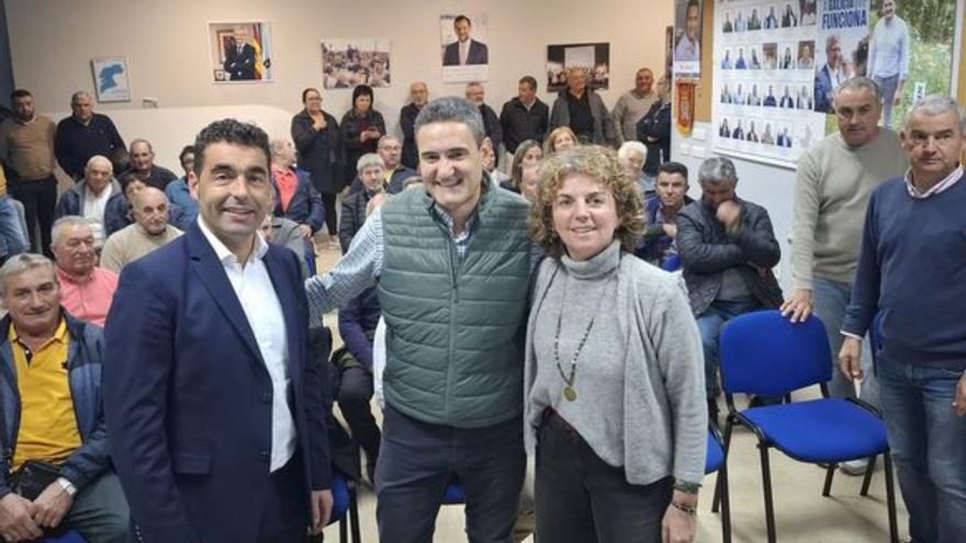 López junto a Davila. |  D.P.