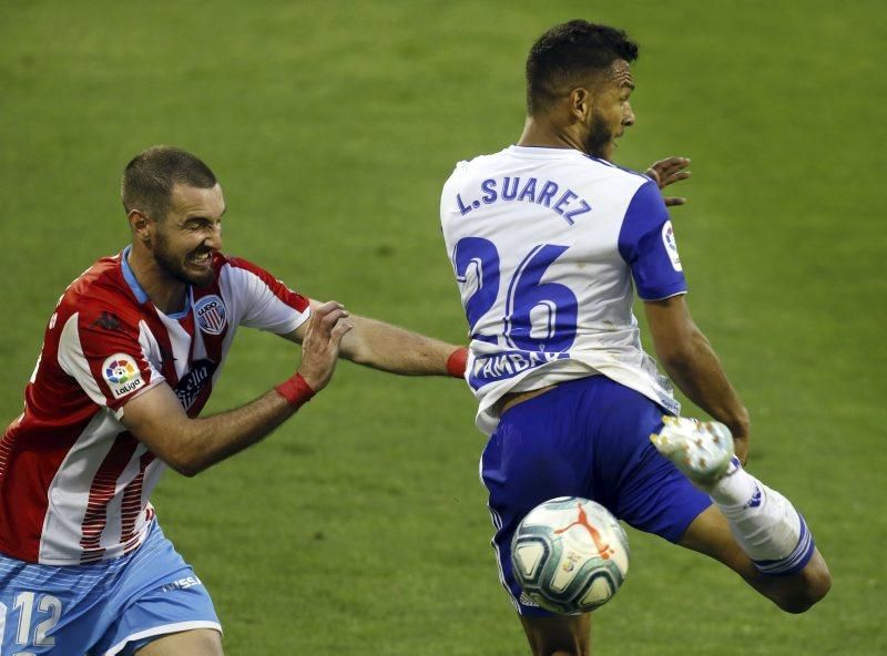 Partido entre el Real Zaragoza y el Lugo