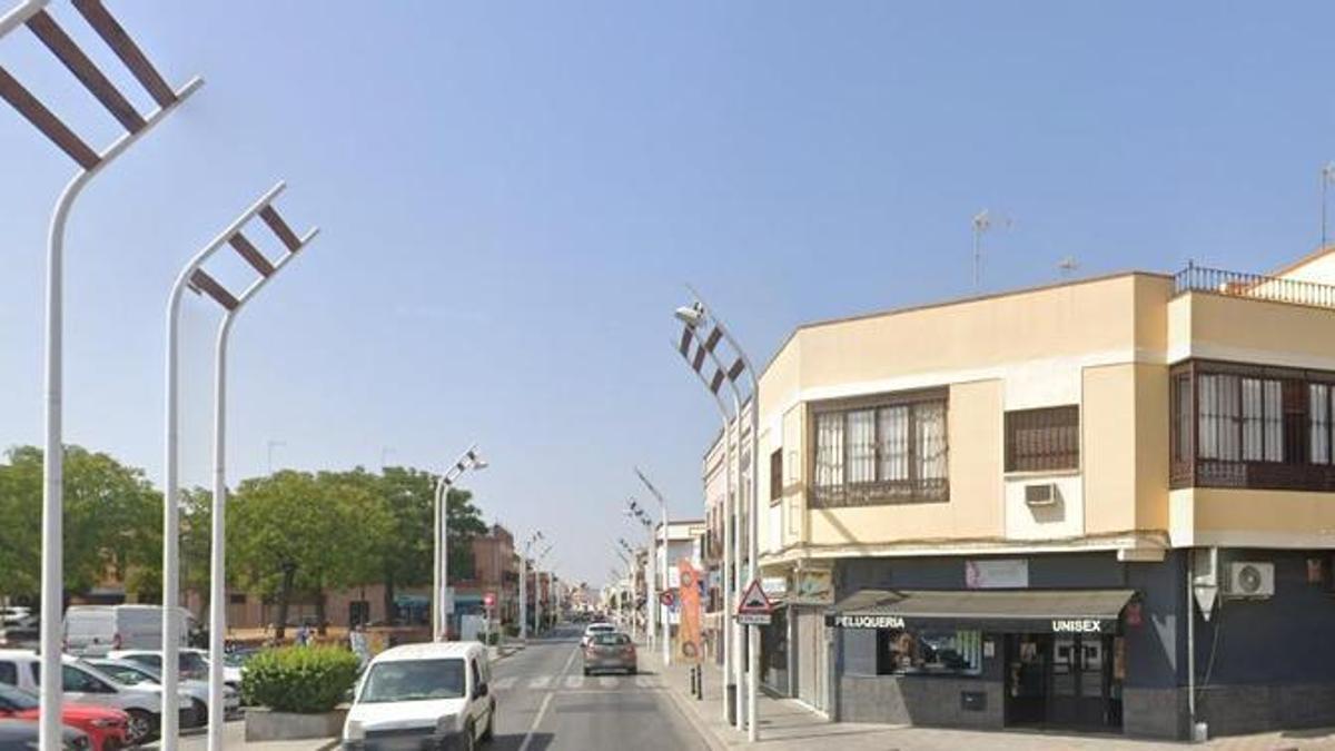 Imagen de la calle en la que se produjo el suceso.