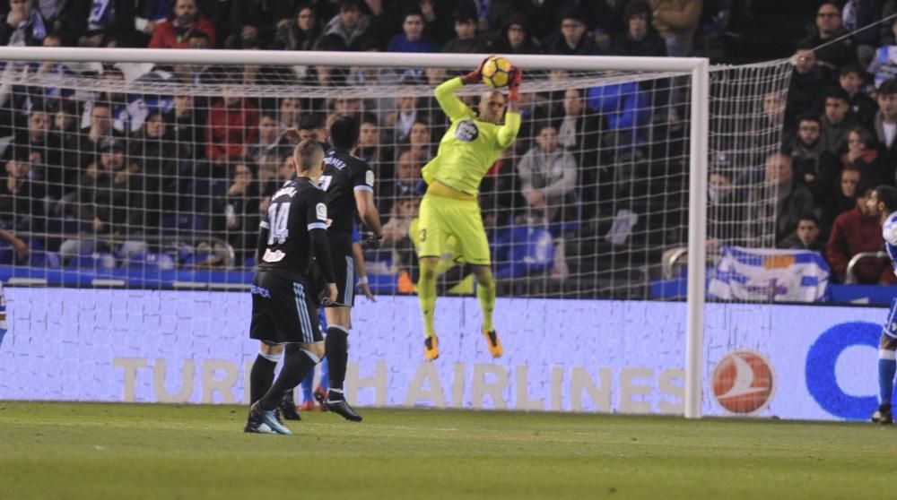 El Dépor cae ante el Celta en Riazor