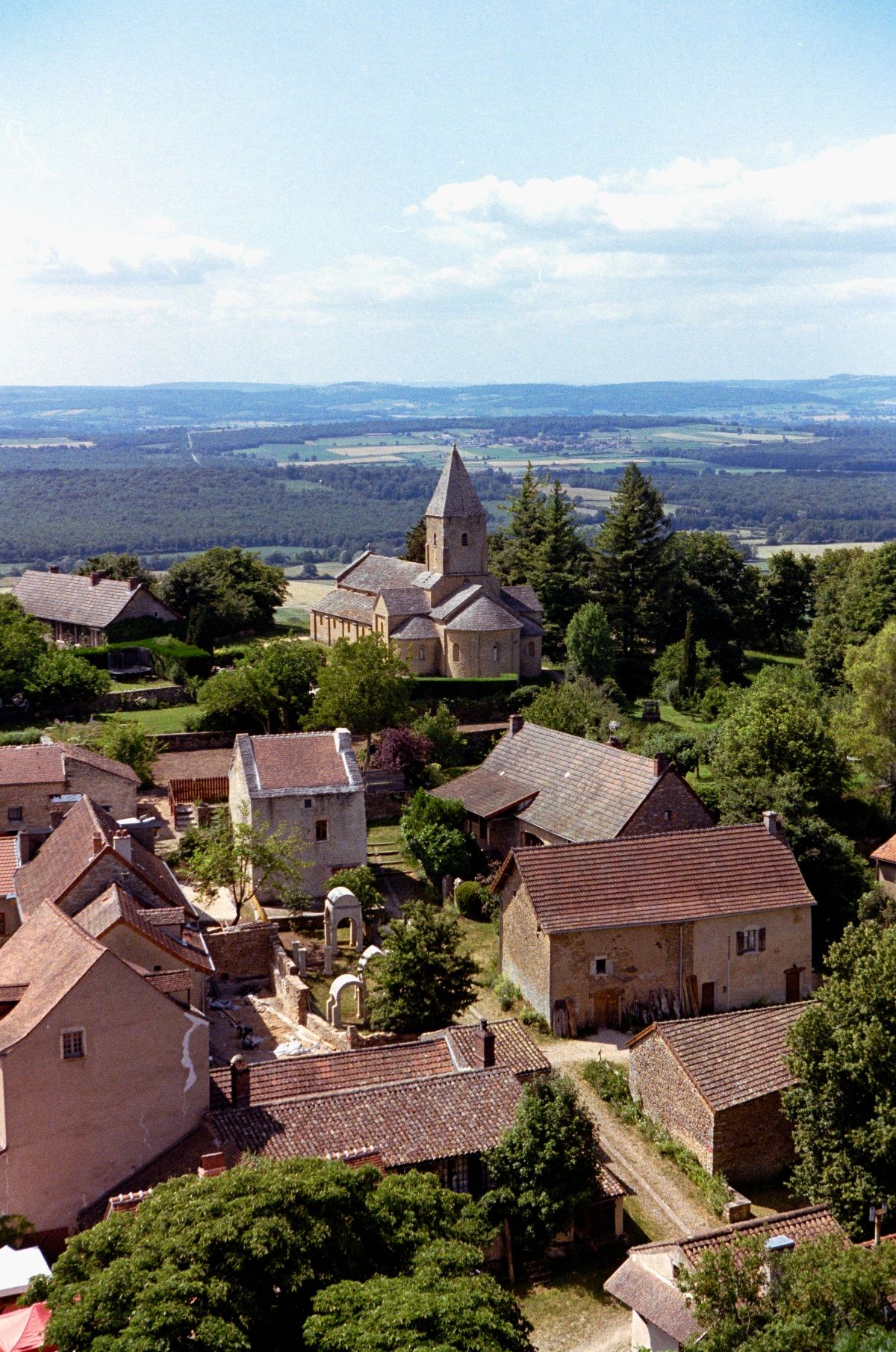 Brancion, uno de los pueblos más encantadores de Francia.