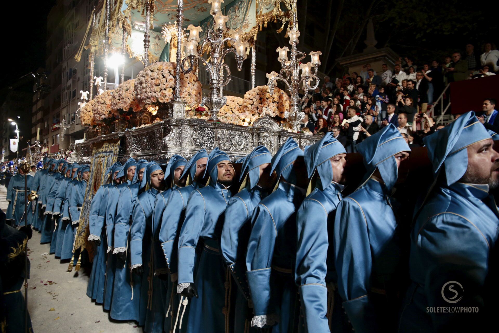 Procesión Viernes de Dolores en Lorca