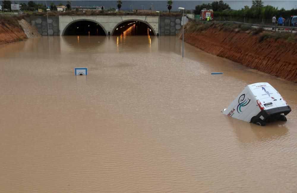 Pluges torrencials al sud-est d'Espanya