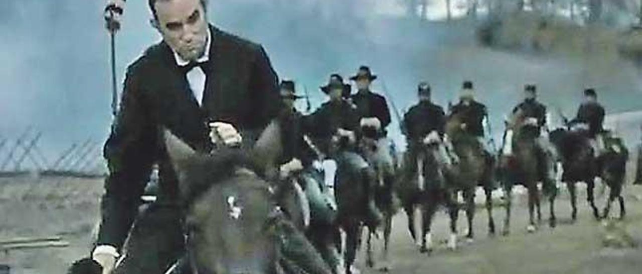 Fotograma de la película de Spielberg sobre Abraham Lincoln.