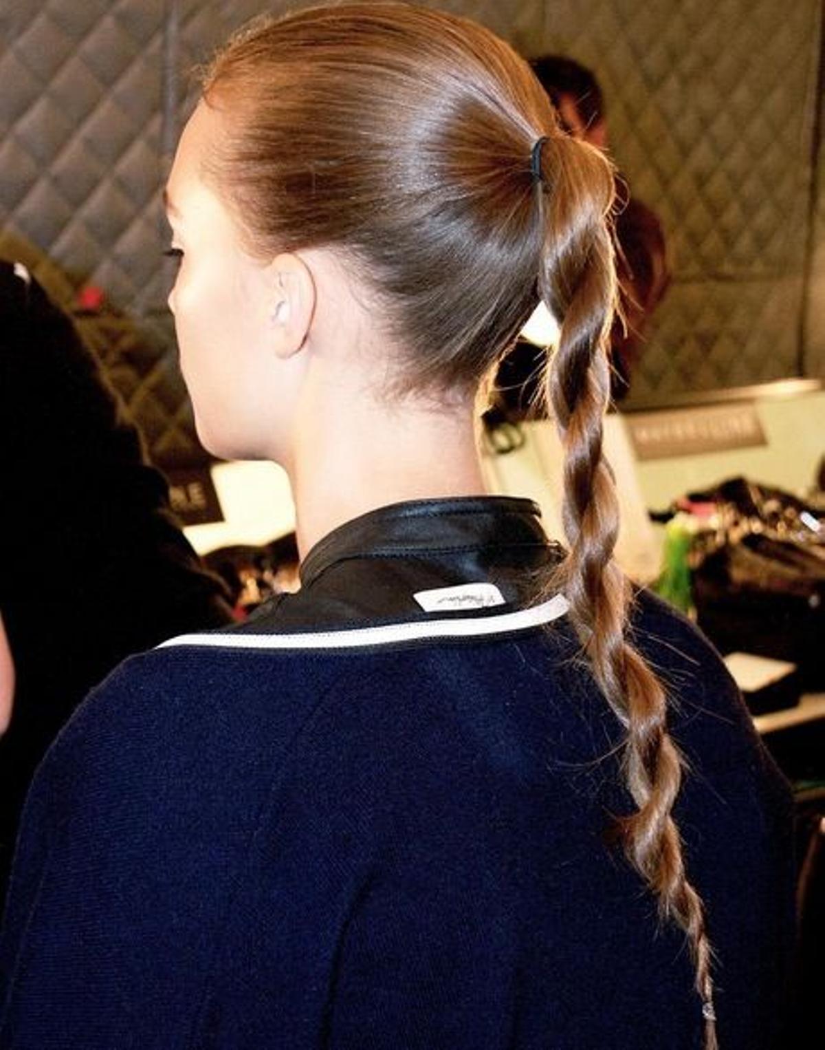 La coleta con trenza de Public School