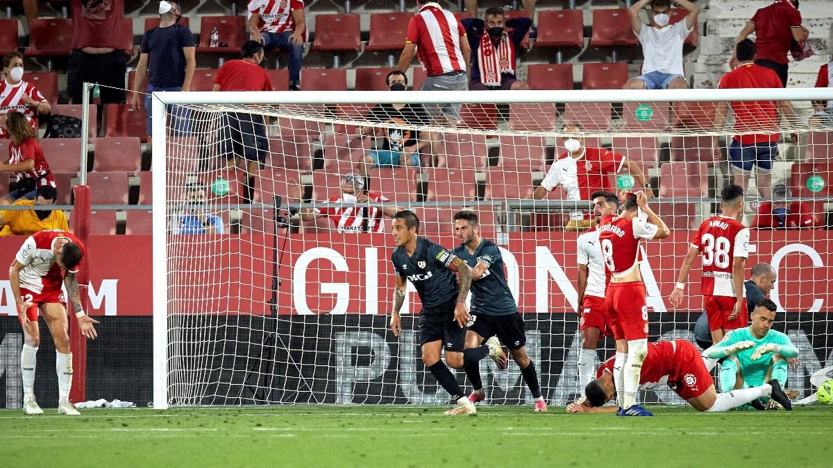 El gol de Trejo antes del descanso fue el que dio el ascenso al Rayo