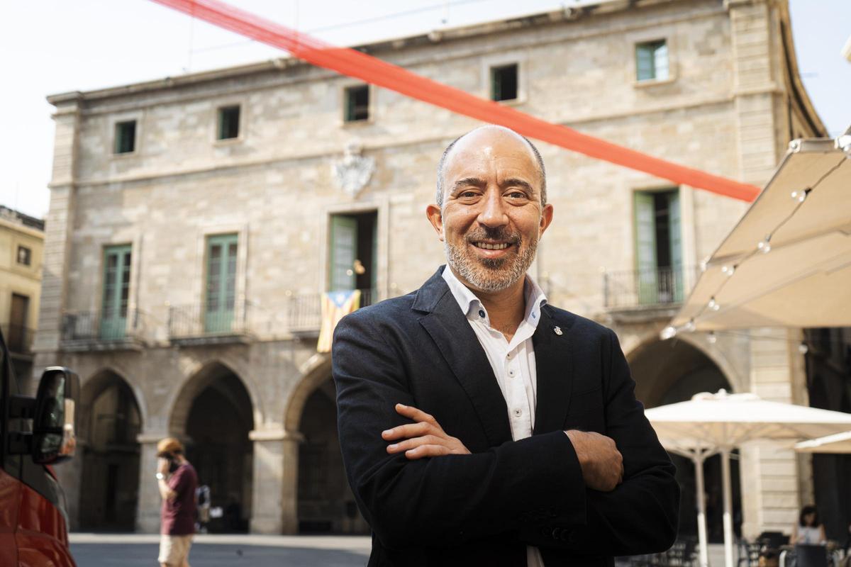 L'alcalde de Manresa, Marc Aloy, en una imatge d'arxiu