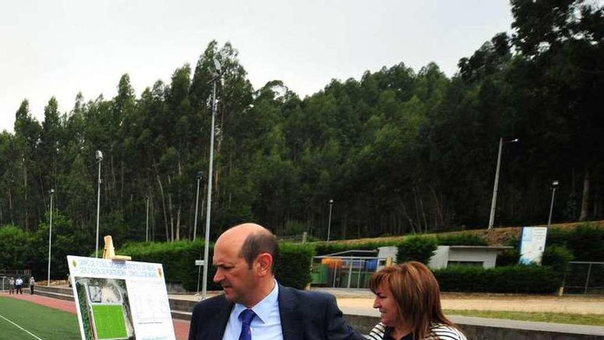 Presentación del proyecto de campo de fútbol. // Iñaki Abella