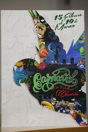 06.06.18. Las Palmas de Gran Canaria. Presentación del cartel del Carnaval 2019.  Foto Quique Curbelo  | 06/06/2018 | Fotógrafo: Quique Curbelo