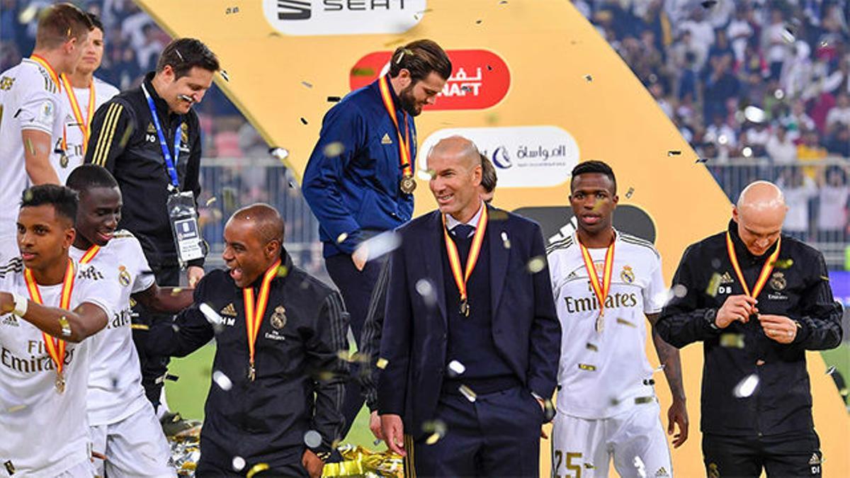 Zidane: Con trabajo y humildad se pueden conseguir muchas cosas