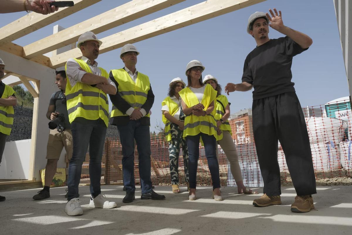 Jan Fernández, director d'obra, ha explicat les peculiaritats de l'edifici