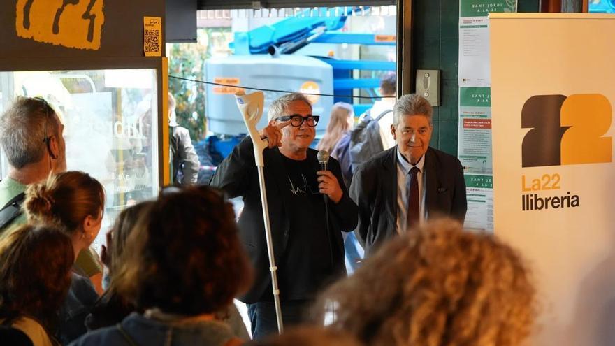 Girona viu aquesta diada el quart canvi d'ubicació de Sant Jordi en cinc anys