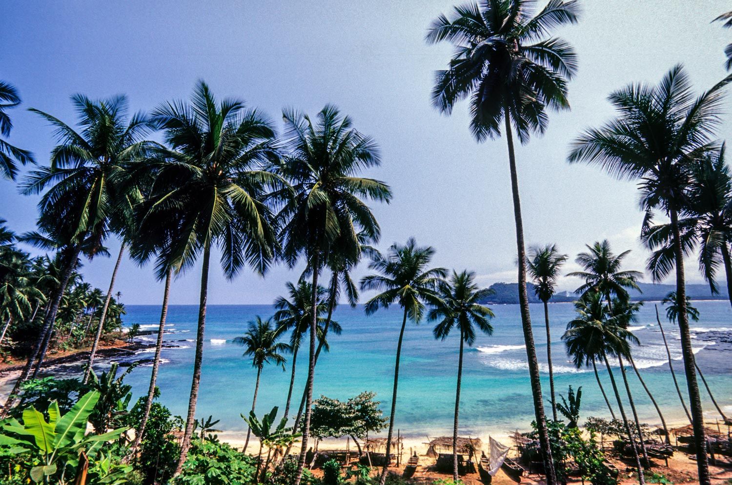 São Tomé and Principé, Rolas Island.