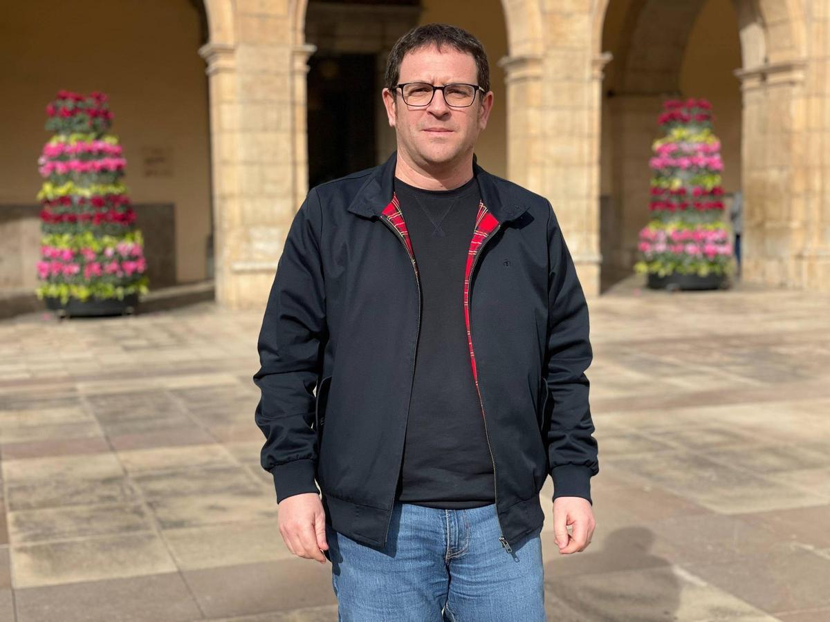 Ignasi Garcia es el portavoz del grupo municipal de Compromís en el Ayuntamiento de Castelló.