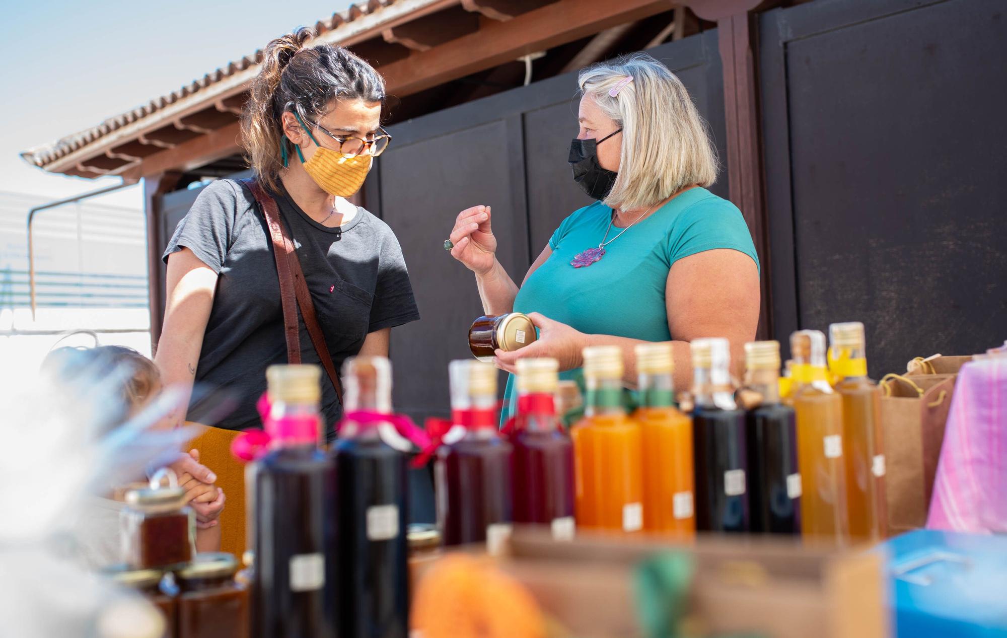 Feria de artesanía en Tegueste