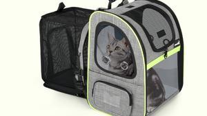 Este es el transportín que necesitas si vas a viajar con tu mascota en tren o avión