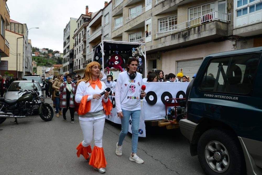 Los participantes en el Enterriño de Bueu.