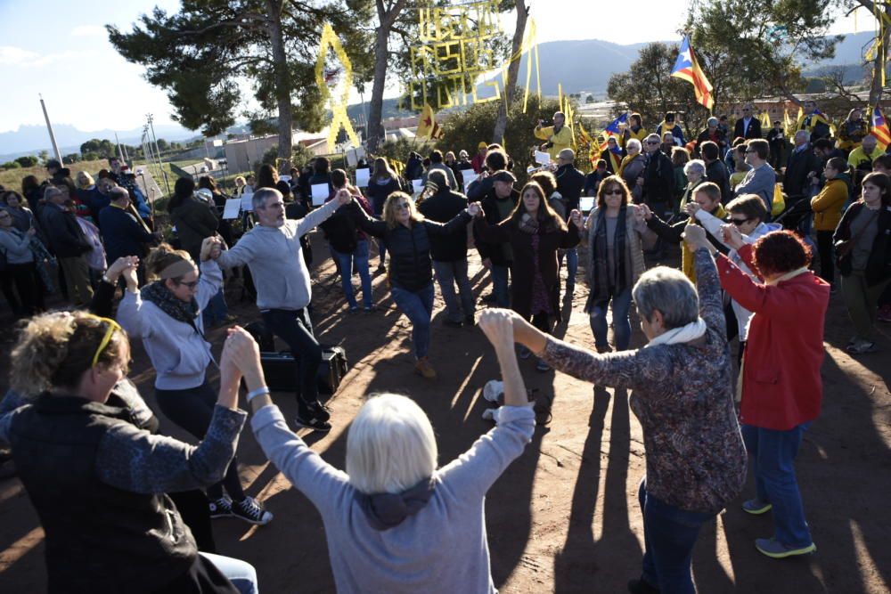 Lledoners s'omple un any després de l'empresonament dels líders independentistes