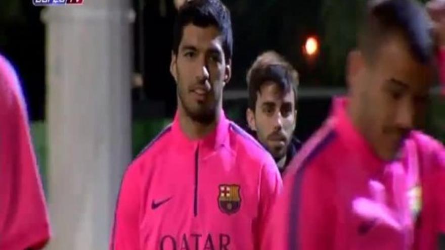 Luis Suárez se reincorpora a los entrenamientos del Barça