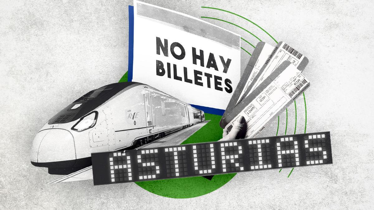 El precio de los billetes del AVE, disparado en Asturias