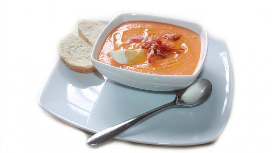 Tapa de salmorejo