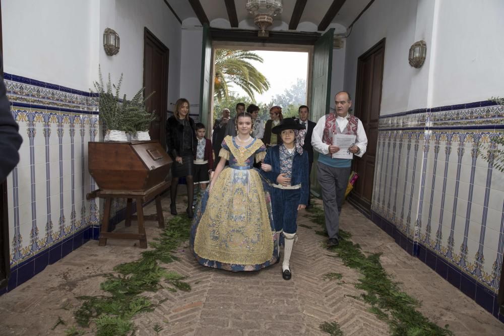 Presentación de las falleras mayores de Convento Jerusalén