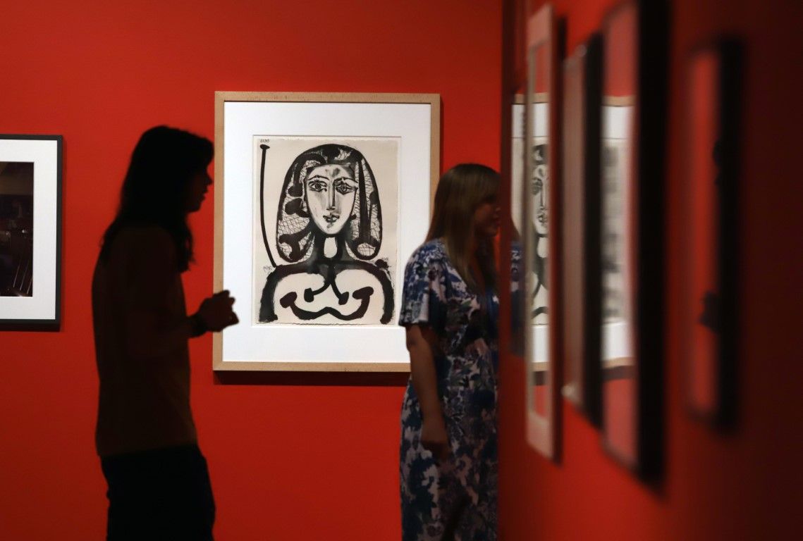 Exposición sobre Picasso en el Museo Ruso