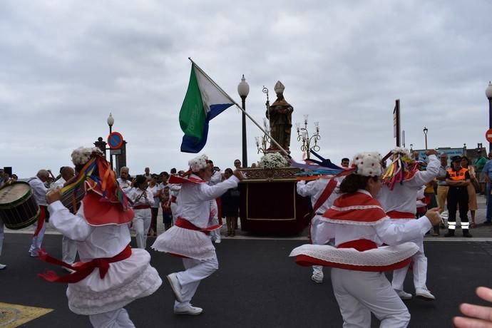 Ofrenda a San Ginés, en Arrecife