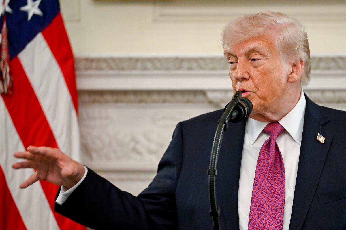 Donald Trump, en la Casa Blanca