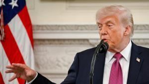 Donald Trump, en la Casa Blanca