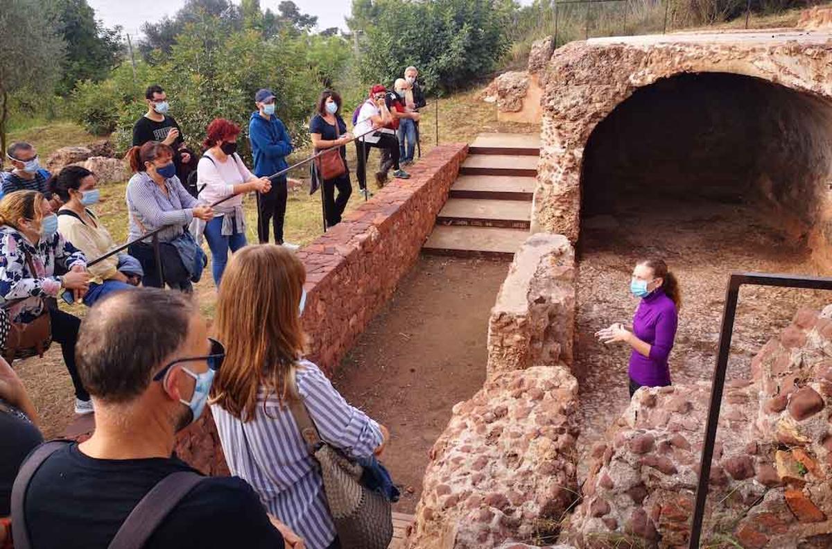 Tornen les visites guiades al jaciment de la vila romana de can Valls de Gavà