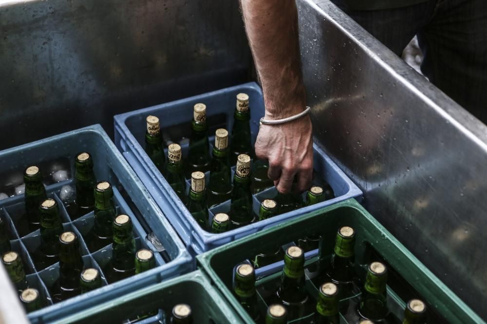 Gran fiesta de la sidra en Gijón