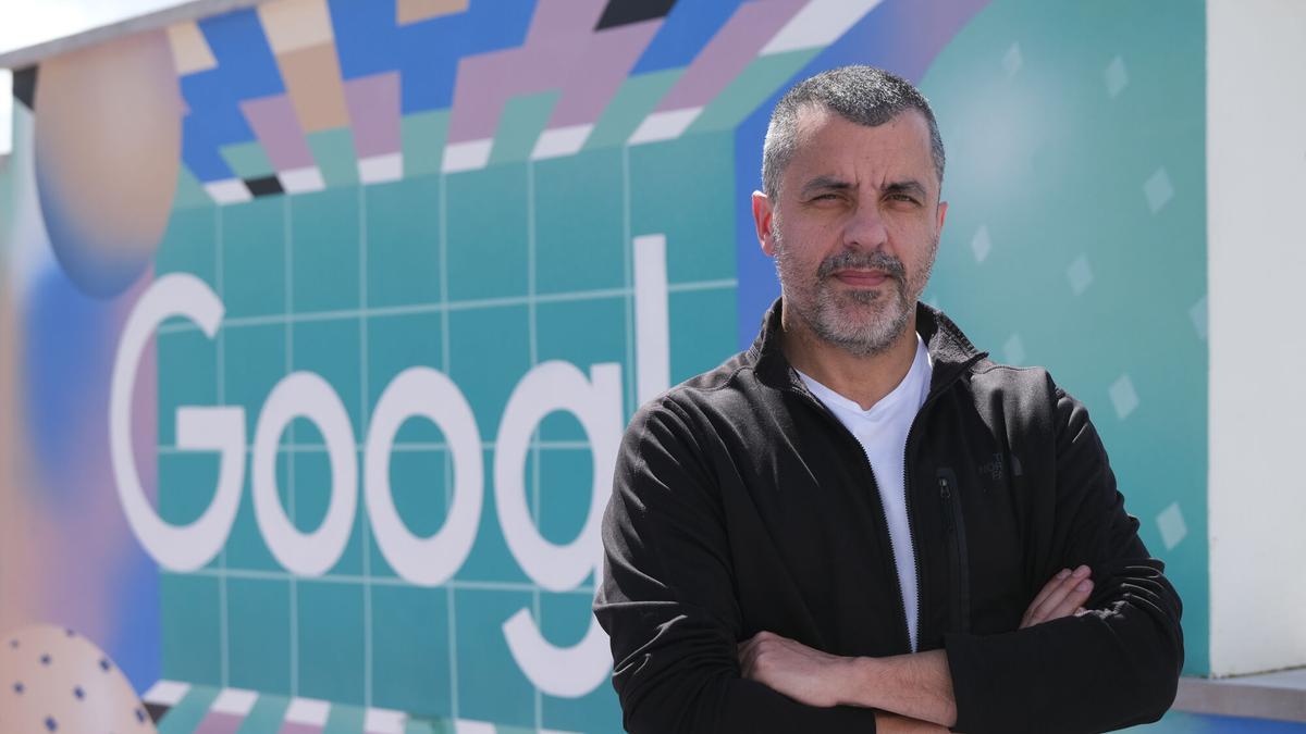 Bernardo Quintero, fundador de Virus Total, en el centro de ciberseguridad de Google (GSEC) de Málaga.