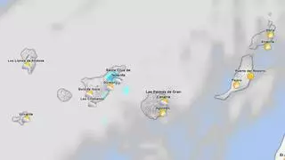 La Aemet avisa de un domingo inestable en Canarias: lluvias débiles y rachas muy fuertes