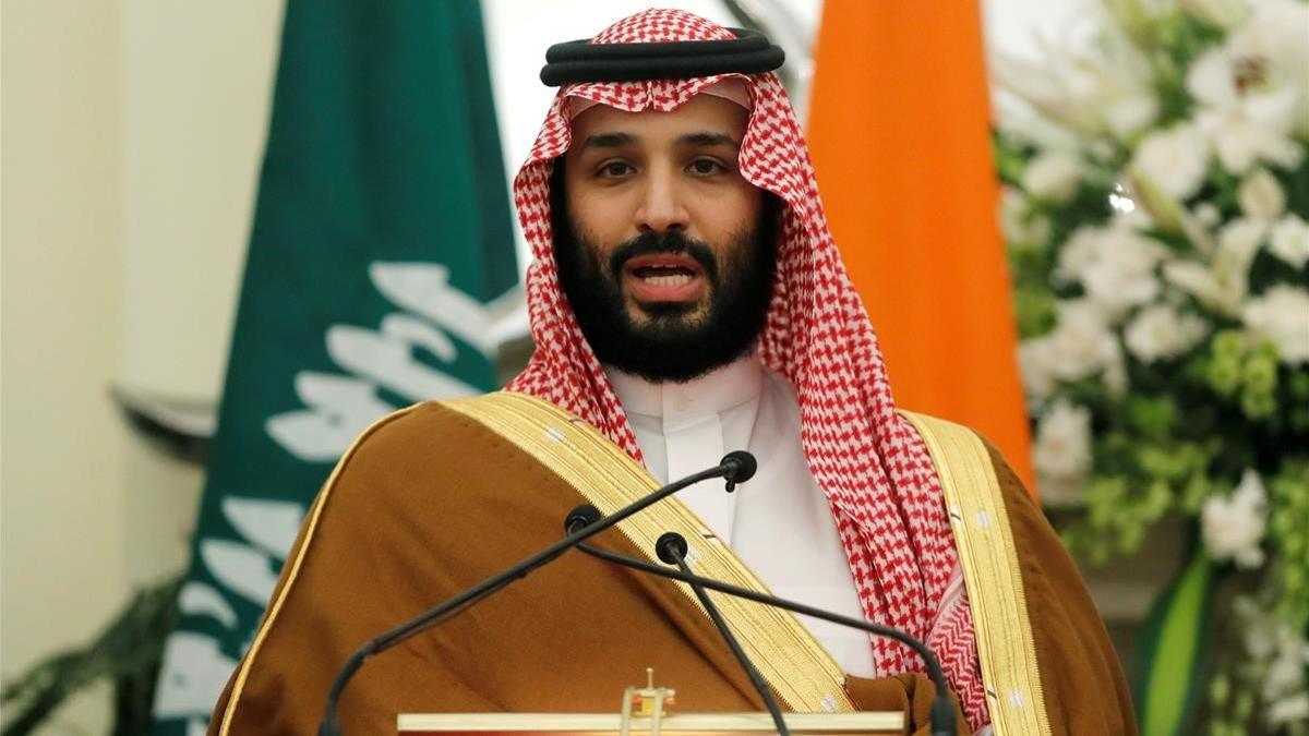 El príncipe heredero al trono saudí, Mohammed bin Salman.