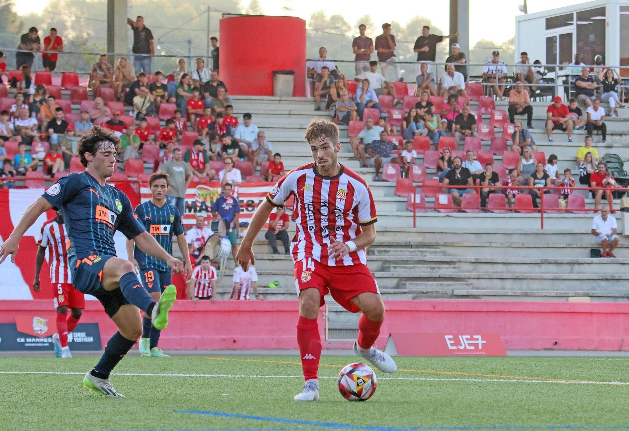 Imatges del CE Manresa - València Mestalla