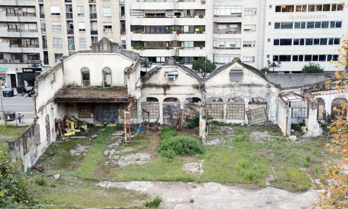 Vista trasera de La Metalúrgica. | Marta G. Brea