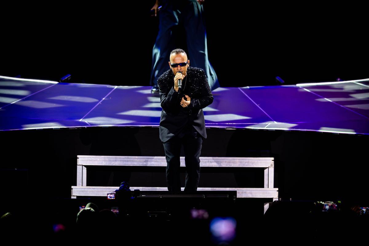 Eros Ramazzotti en el Palau Sant Jordi.