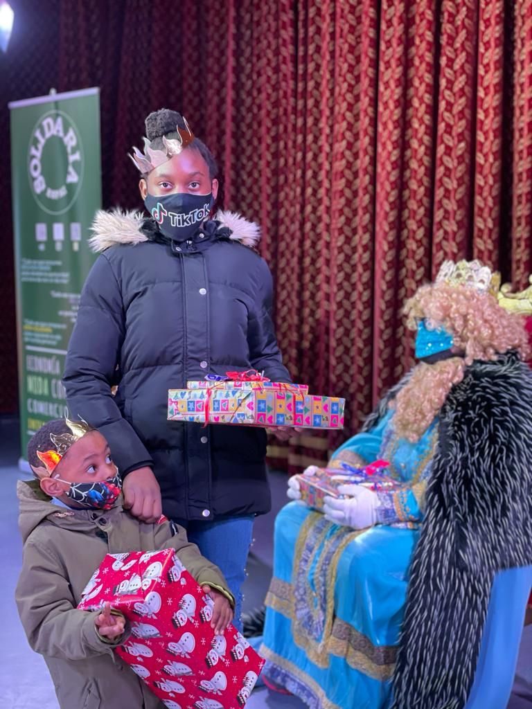 Reyes Magos solidarios para niños de familias afectadas por la covid