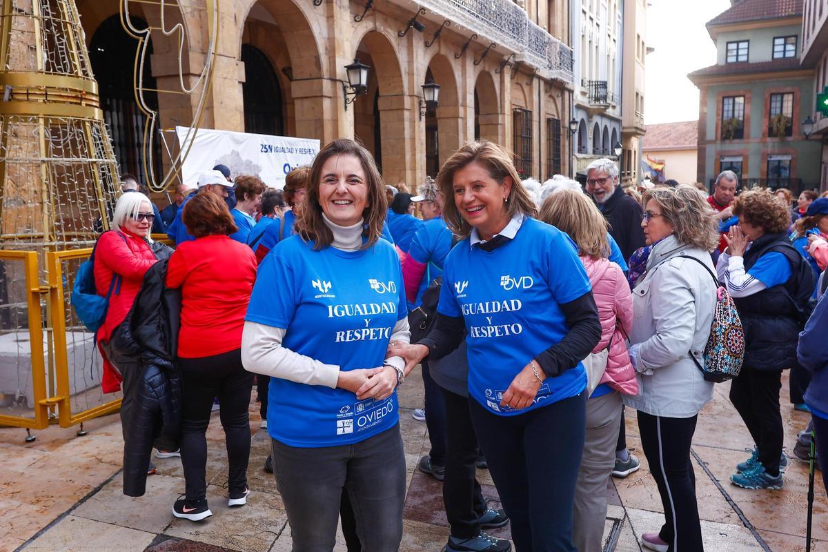 EN IMÁGENES: Marcha contra la violencia de género en Oviedo