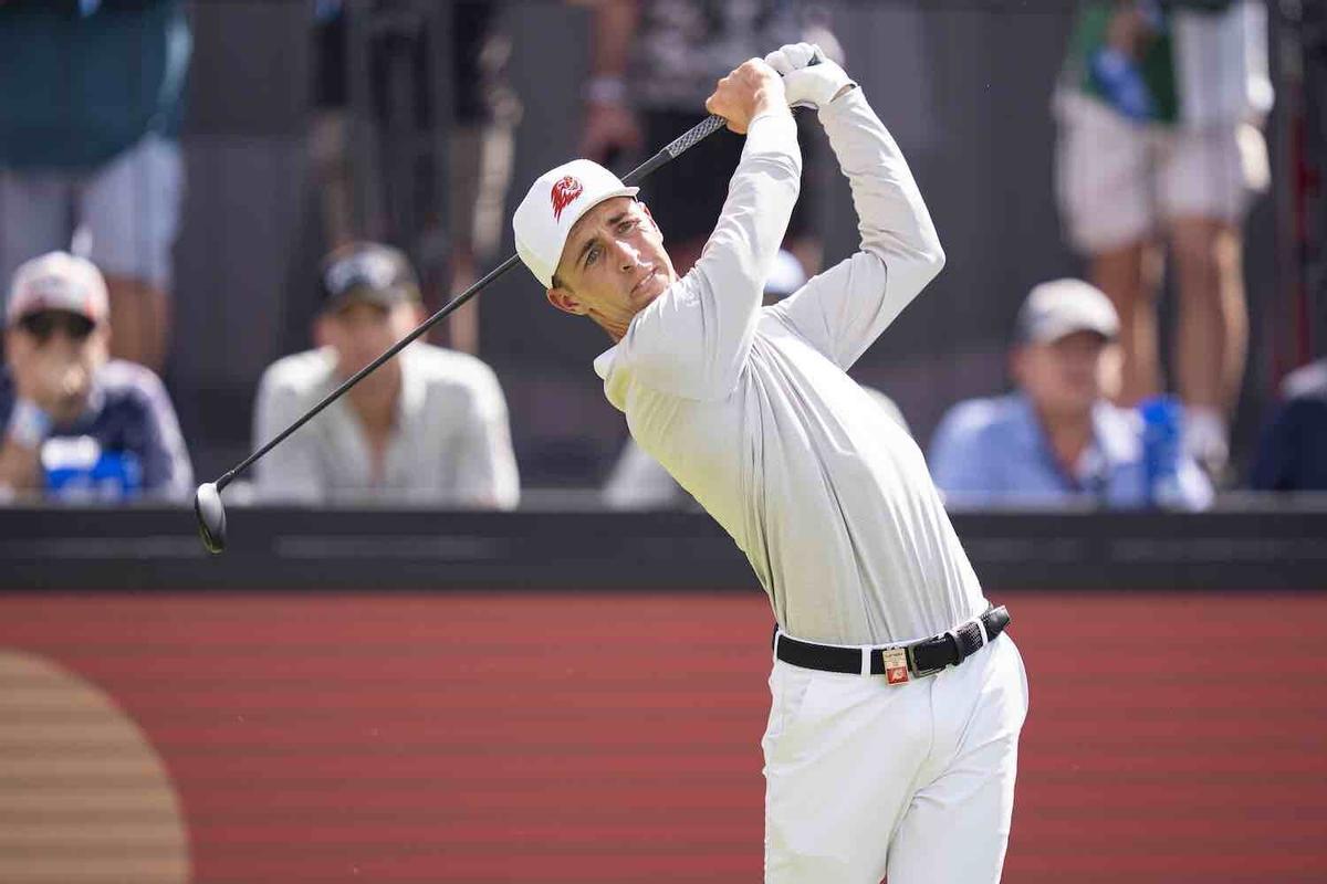 David Puig firmó la mejor vuelta del día en Sudáfrica y se aupó a la segunda posición del LIV Golf