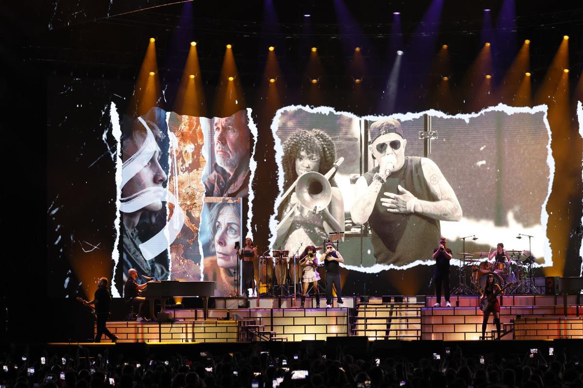Las imágenes del concierto de Alejandro Sanz en Sevilla Las imágenes del concierto de Alejandro Sanz en Sevilla