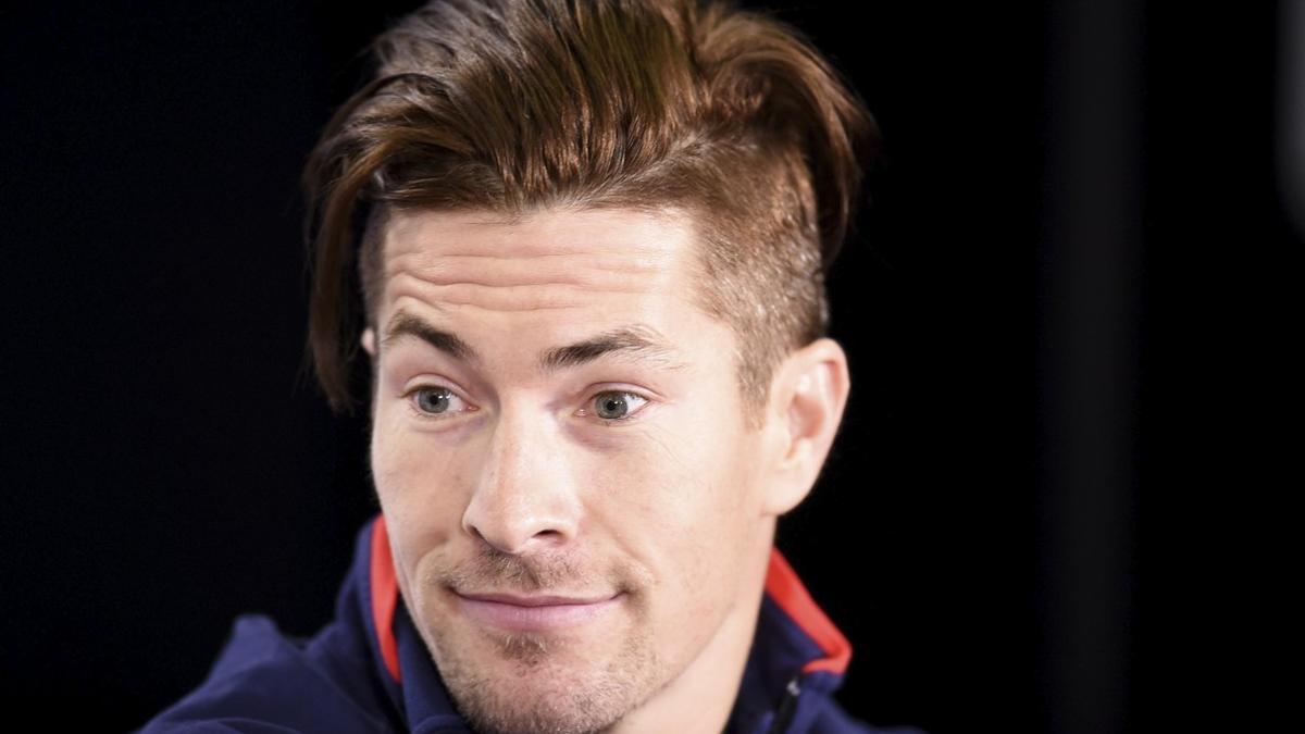 Nicky Hayden, durante una rueda de prensa en Australia en octubre del 2016