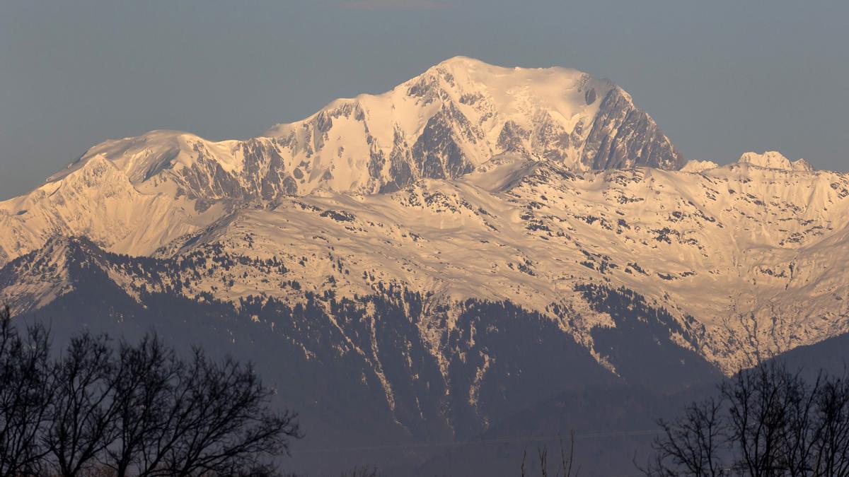 El Mont Blanc, en una imatge d'arxiu.